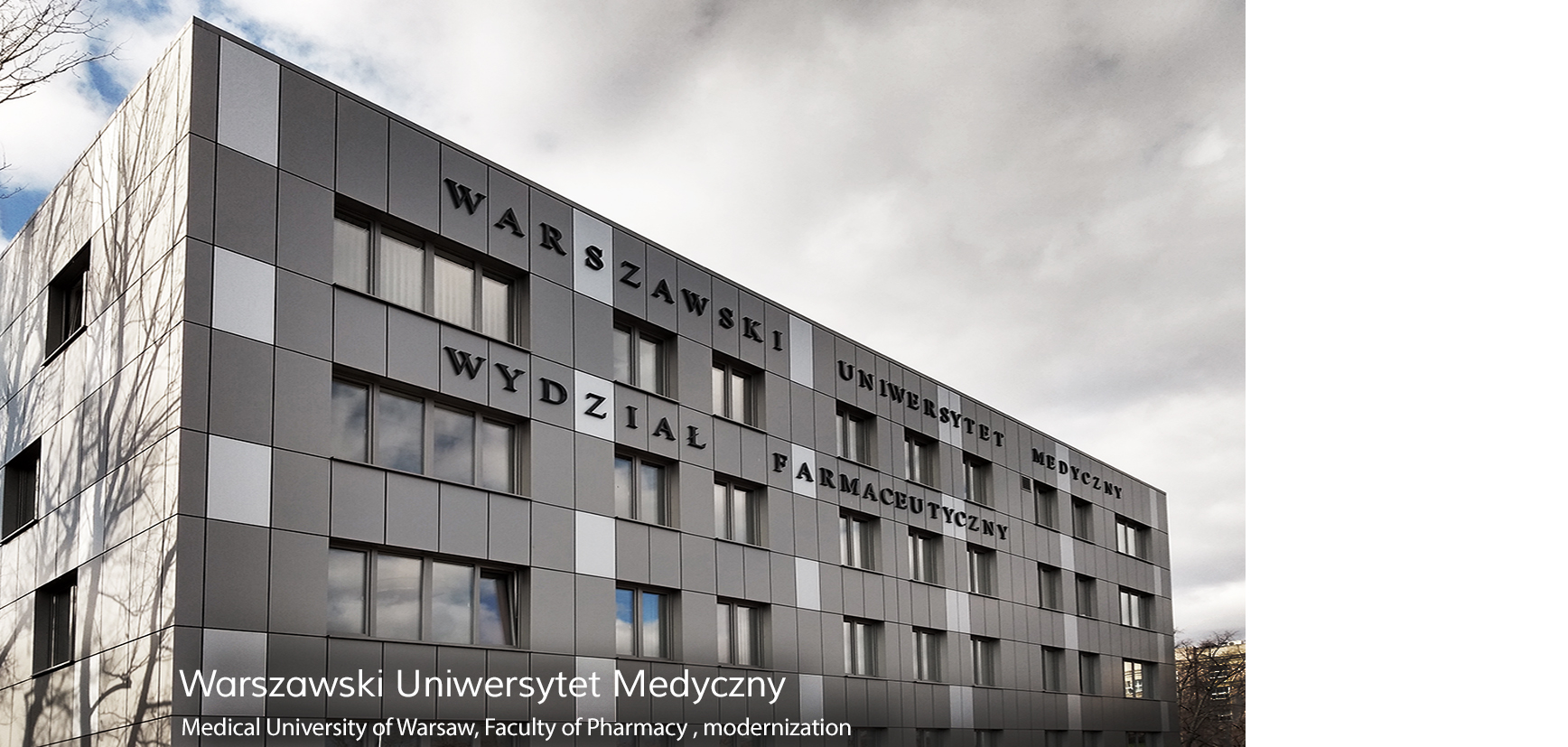 Warszawski Uniwersytet Medyczny Modernizacja Farmacji