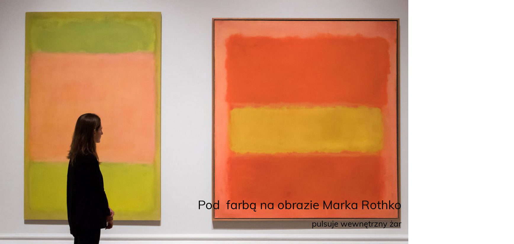 Pod farbą Marka Rothko